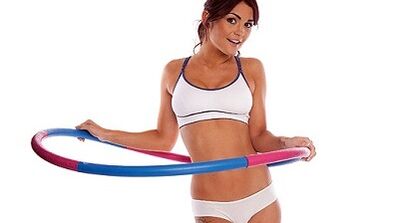 cerceau pour la perte de poids de l'abdomen et des côtés